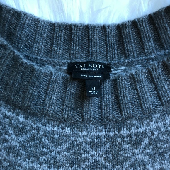 100% Cashmere Talbots Sweater Size M - Picture 2 of 6